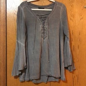 Rock & Revival Women’s Lace-Up Tunic